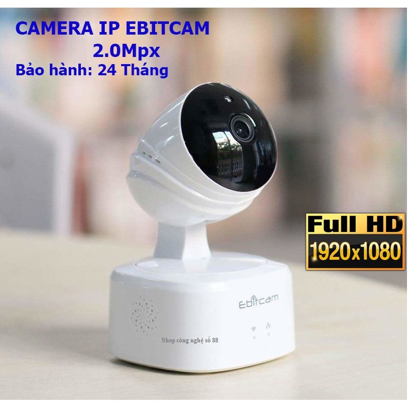 CAMERA IP WIFI 2.0MP EBITCAM E2-X -Hàng chính hãng