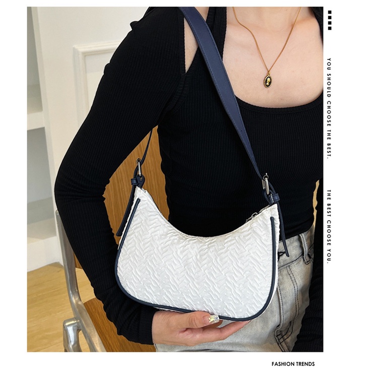 Túi Đeo JASMIN NOIR Chéo Canvas Thiết Kế Đơn Giản Thời Trang Cho Nữ