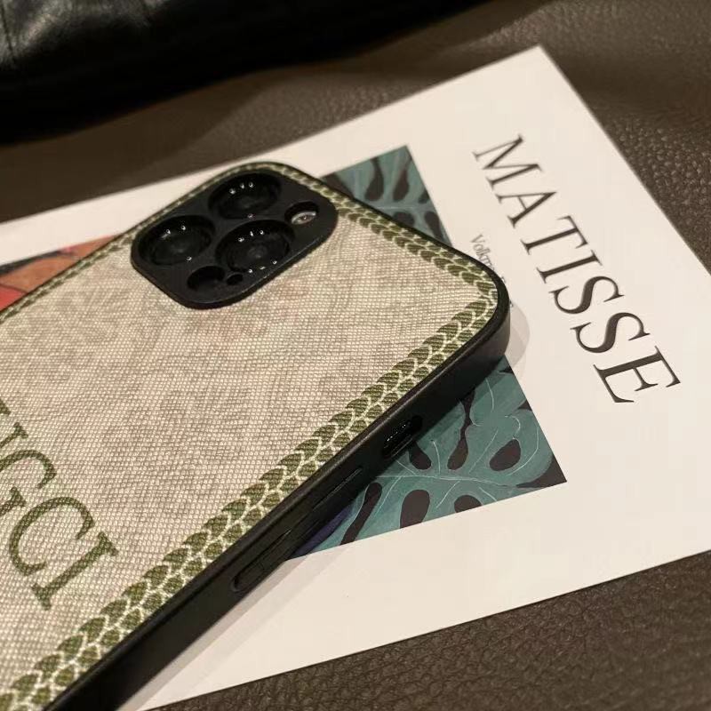 Ốp điện thoại da in logo thời trang Âu Mỹ cho IPHONE 13PROMAX 13 13PRO 11PROMAX 11 X XS XR XSMAX 7 8 SE 7+ 8+ 12PRO MAX