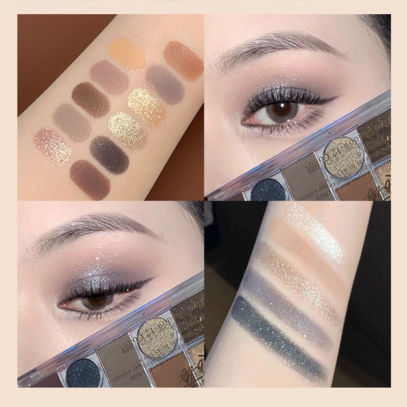 Bảng phấn mắt 12 màu lâu trôi tuyệt đẹp trang điểm | BigBuy360 - bigbuy360.vn