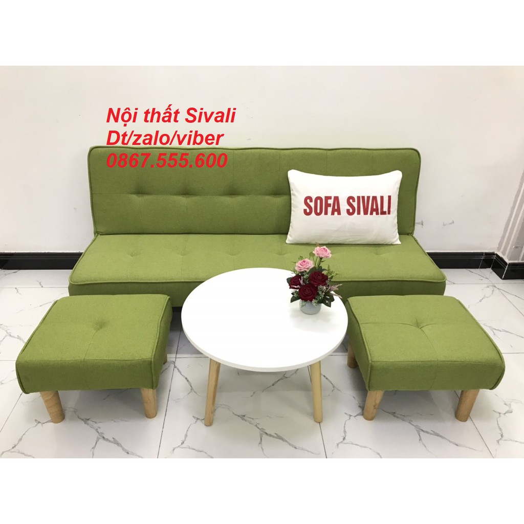 SFB01-Bộ ghế sofa bed, sofa giường phòng khách Sivali, salon, sopha, sa lông, sô pha