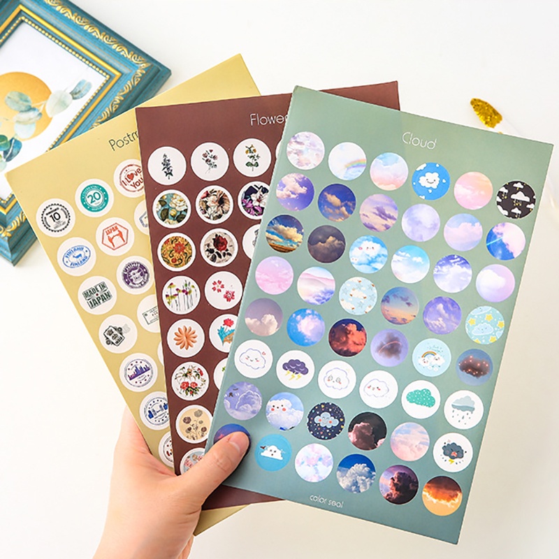 Miếng Dán Trang Trí Nhiều Màu Sắc Độc Đáo Cho Học Sinh