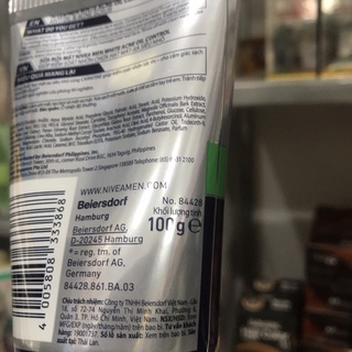 Sữa Rữa Mặt Sạch Nhờn Men White Acne Oil Control 100g
