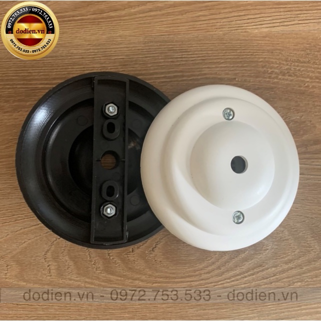 ĐẾ ỐP TRẦN ĐÈN THẢ DECOR BÁT ĐÈN THẢ ĐƠN ĐẾ TƯỜNG 10CM