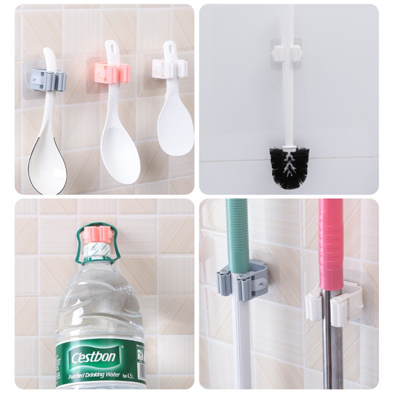 Móc treo cây lau nhà gắn tường tiện dụng