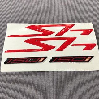 TEM NỔI CHỮ SH 150I ( KEO ĐỎ)