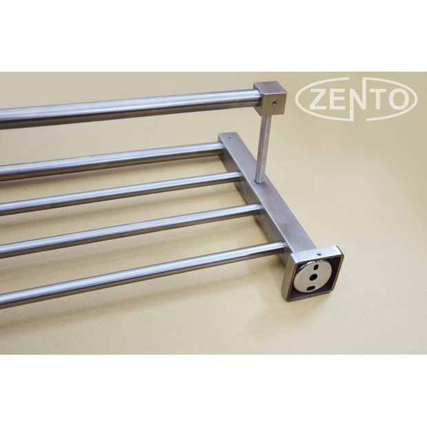 Giá để đồ kết hợp treo khăn inox 304 Zento HC1266