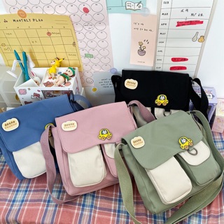 Túi nhỏ đeo chéo nữ Sticker Hot - Đi học, đi chơi