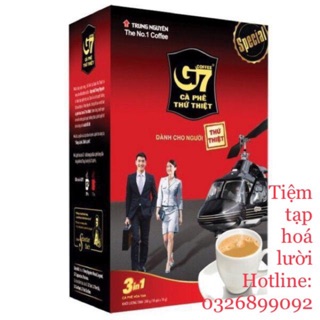 Hộp cafe trung nguyên g7 3in1 288g