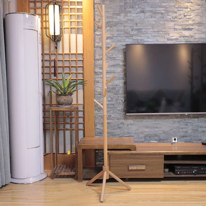 Cây Treo Đồ Cây Treo Quần Áo Đứng Bằng Gỗ Kiểu Dáng Hàn Quốc - Đơn giản Thời trang đẹp cho Phòng khách Nitrogen071
