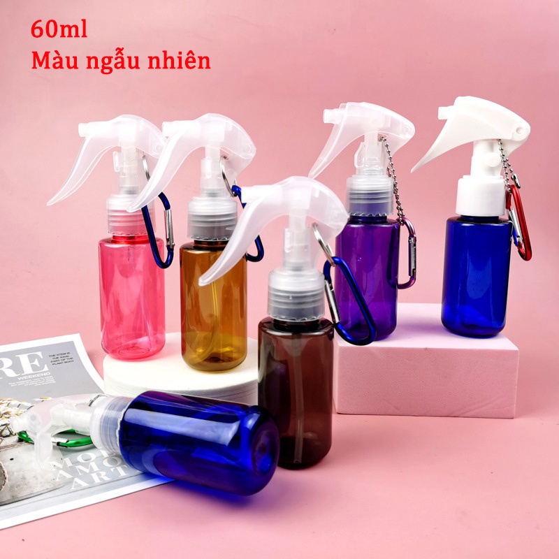 Chai Xịt Cồn Treo Túi -Có Móc Khoá - Bình Xịt Phun Sương - xịt cồn - xịt khuẩn