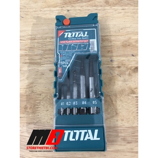 Bộ mũi taro lấy ốc gãy 5 chi tiết 3-18mm Total TACSE0056