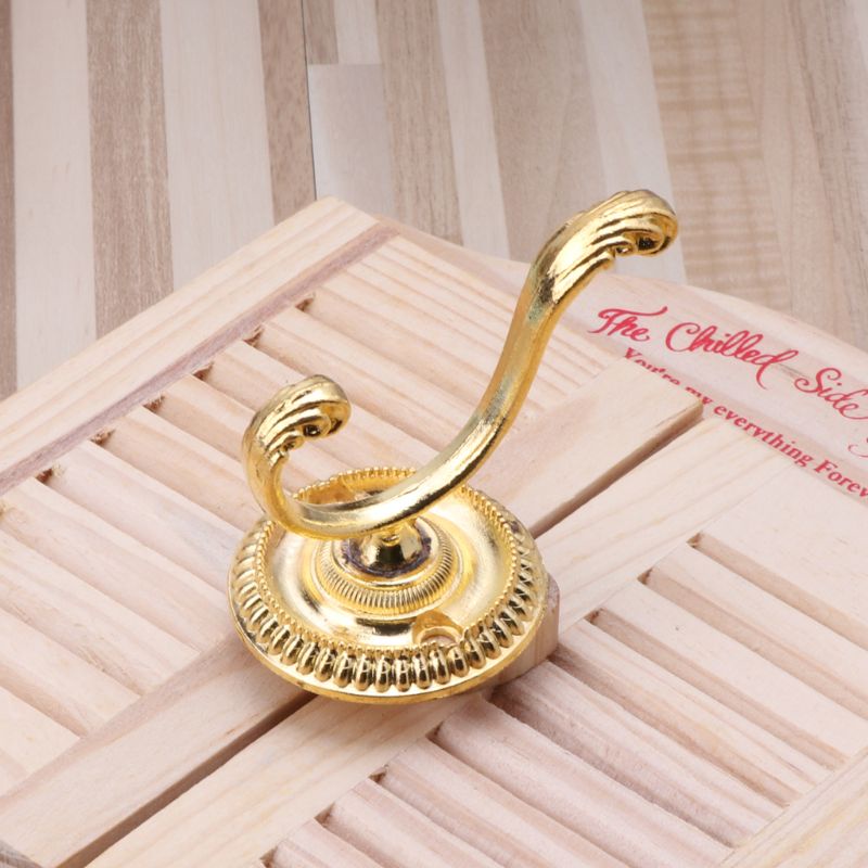 Set móc treo đồ gắn tường phong cách retro vintage kép tiện lợi