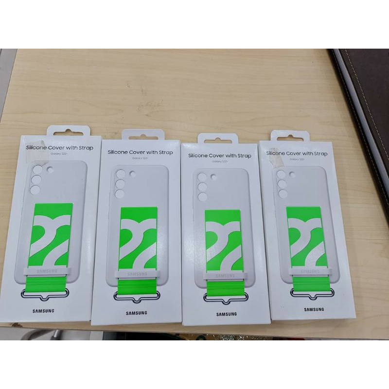 Ốp Lưng Silicone With Strap Cho Điện Thoại Samsung Galaxy S22 / S22+ / S22 Ultra - Hàng Chính Hãng Nguyên Seal