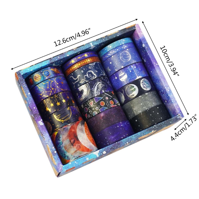 Bộ 19 Cái Kẹp Washi Dùng Làm Thẻ Thủ Công DIY