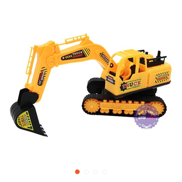 Đồ chơi xe cần cẩu bánh nhựa chạy trớn