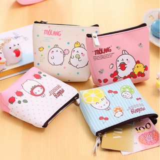 Ví tiền mini / Bóp Tiền mini Molang siêu Kute