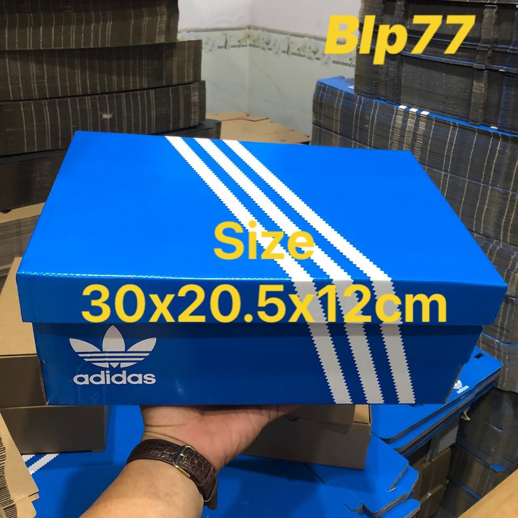 HỘP ĐỰNG GIÀY ADIDAS SIZE 30X20.5X12CM