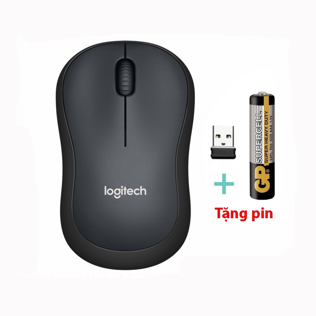 chuột logitech m220, chuột không dây giảm tiếng ồn.