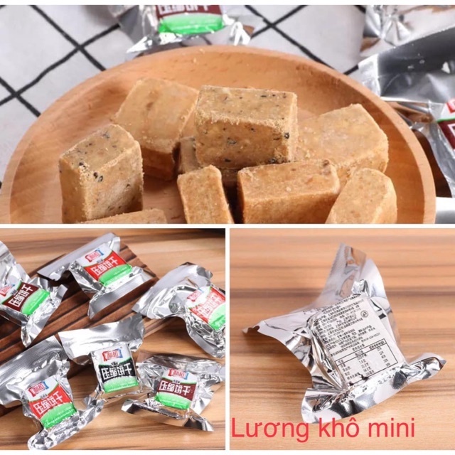 500g Lương Khô Mini Mix Vị Date mới