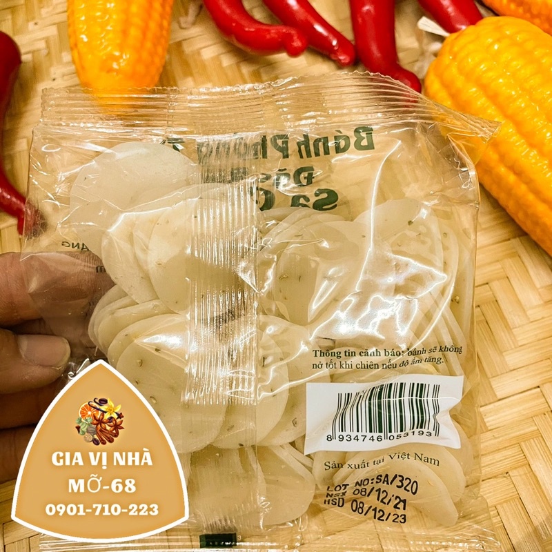 BÁNH PHỒNG TÔM SA GIANG XANH GÓI 100GR-500GR