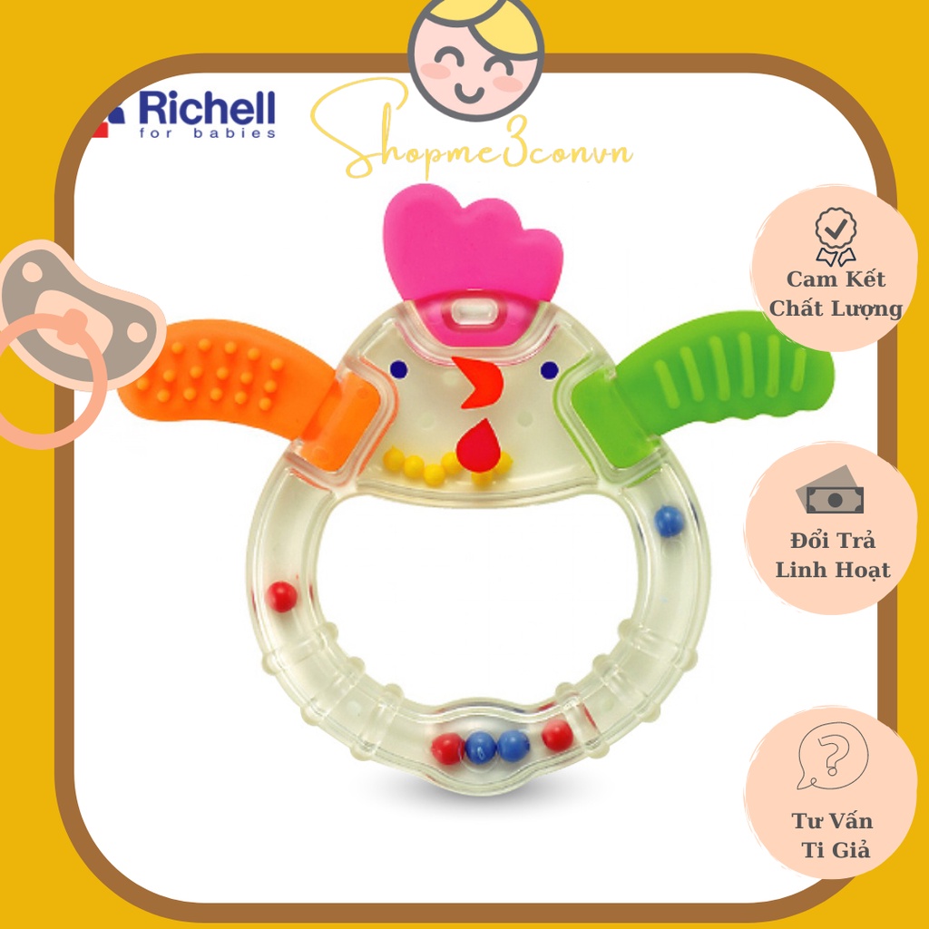 Xúc Xắc Gặm Nướu Richell Cho Bé Từ 5 Tháng Tuổi