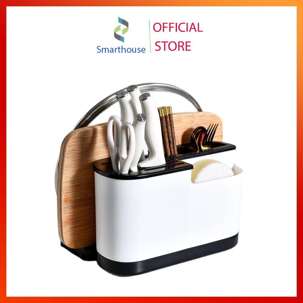 Hộp nhựa cao cấp đựng dao kéo thớt Tab 2022