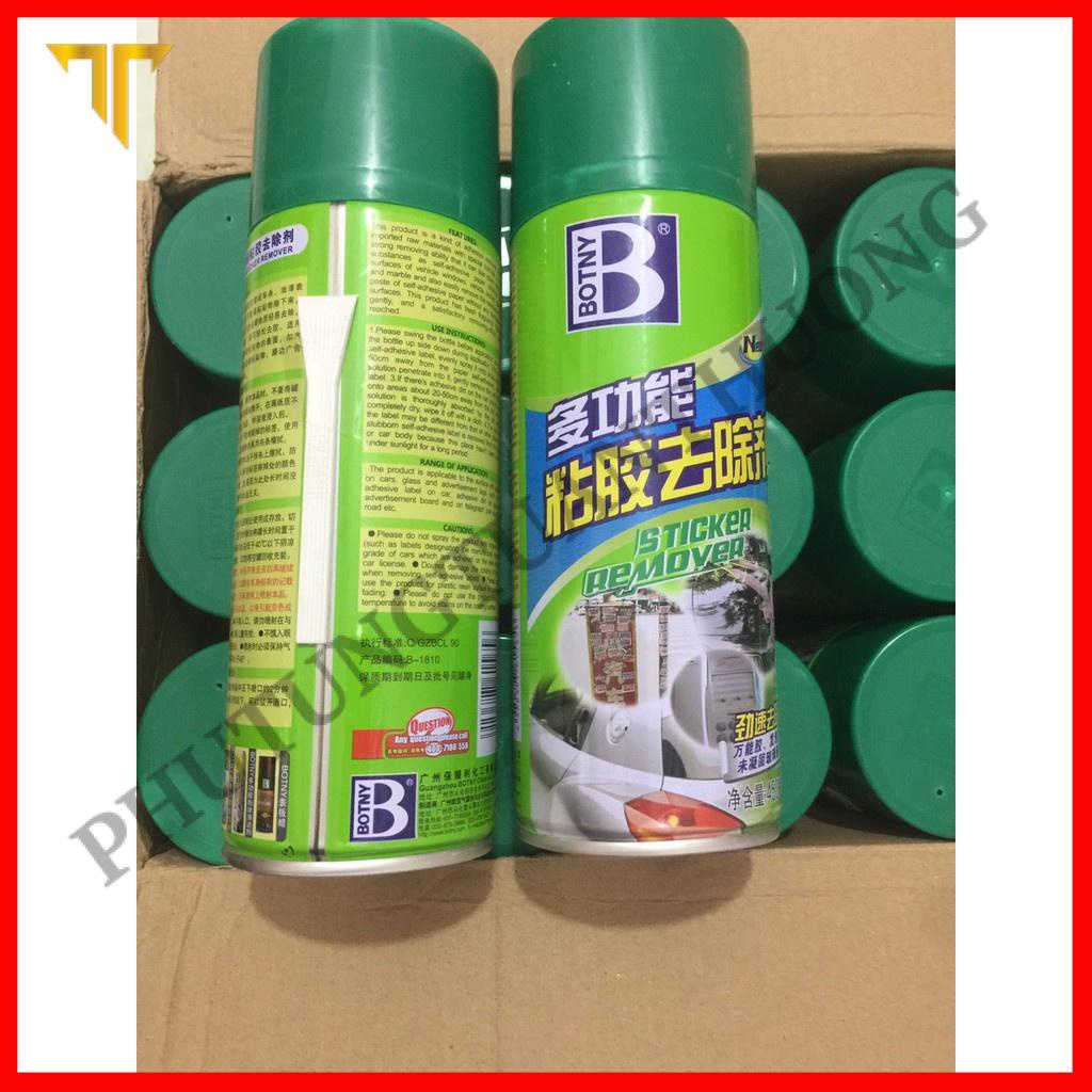 Bình Xịt Tẩy Băng Keo Băng Dính Botny 450ml
