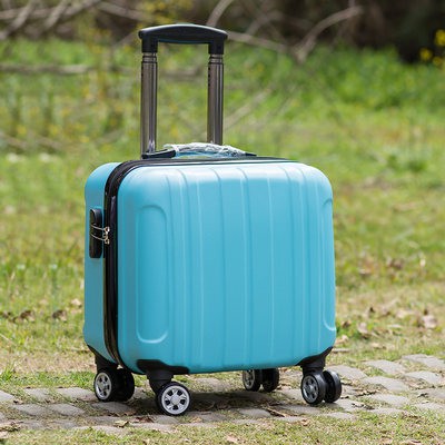Hộp kéo thương mại vali nhỏ 18 inch Nam Nữ mật khẩu Túi du lịch hình vuông ngang hộp tiếp viên hàng không 17