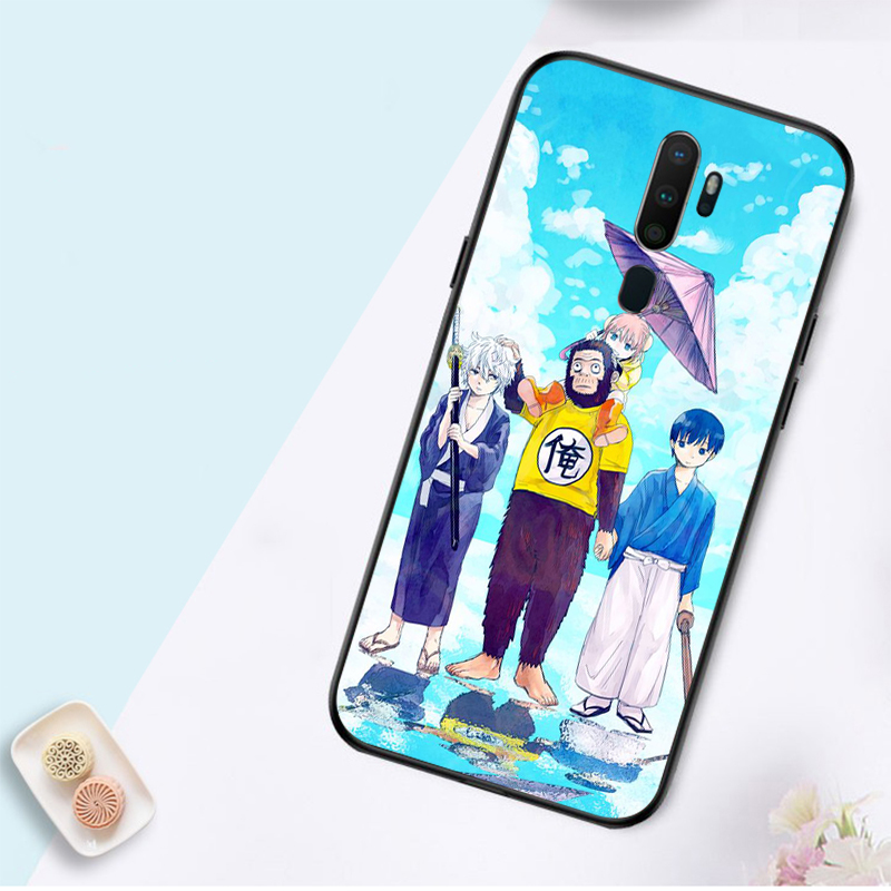 Ốp Lưng Silicone In Hình Anime Gintama Cho Oppo A8 A31 2020 A37 A39 A57 A77 A83 A91 A52 A72 A92 A92S A93