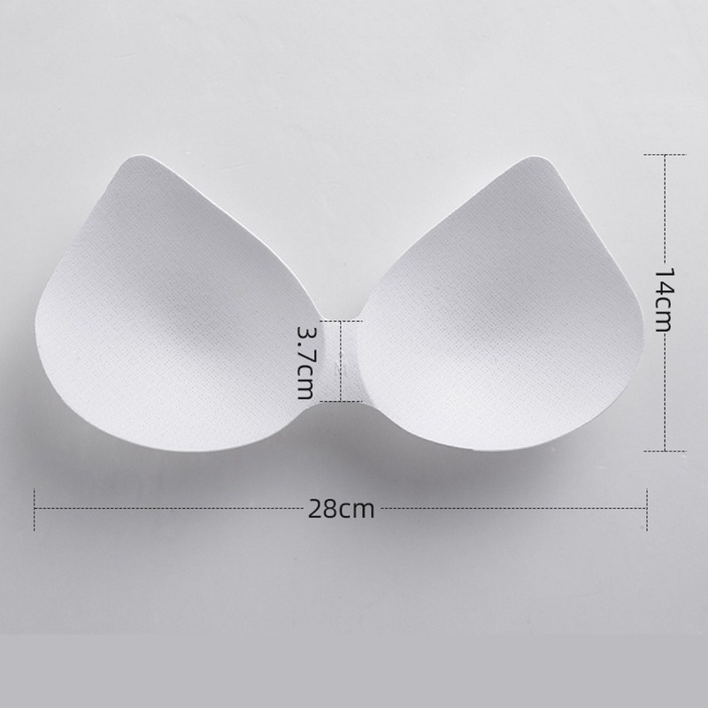 Miếng đệm ngực cao su latex giả mềm mại vô hình tháo rời được dành cho phái nữ