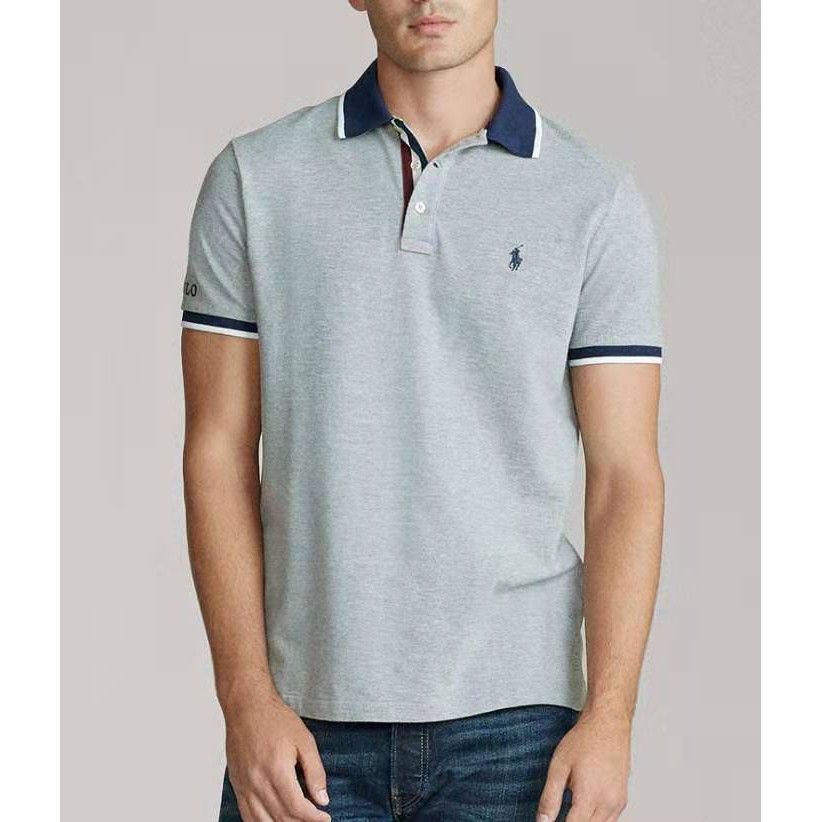 áo polo Ngắn Tay In Logo Ralph Lauren Thời Trang Mùa Hè Dành Cho Nam