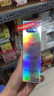 BAO CAO SU DUREX INVISIBLE EXTRA THIN (10 CÁI/HỘP)