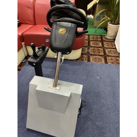 Vô lăng game Victor 2 Chân đế to chắc chắn quay 1080 Kèm Cần Số 5 số 1 số lùi, chân ga, côn, phanh Tập lái xe - học lái