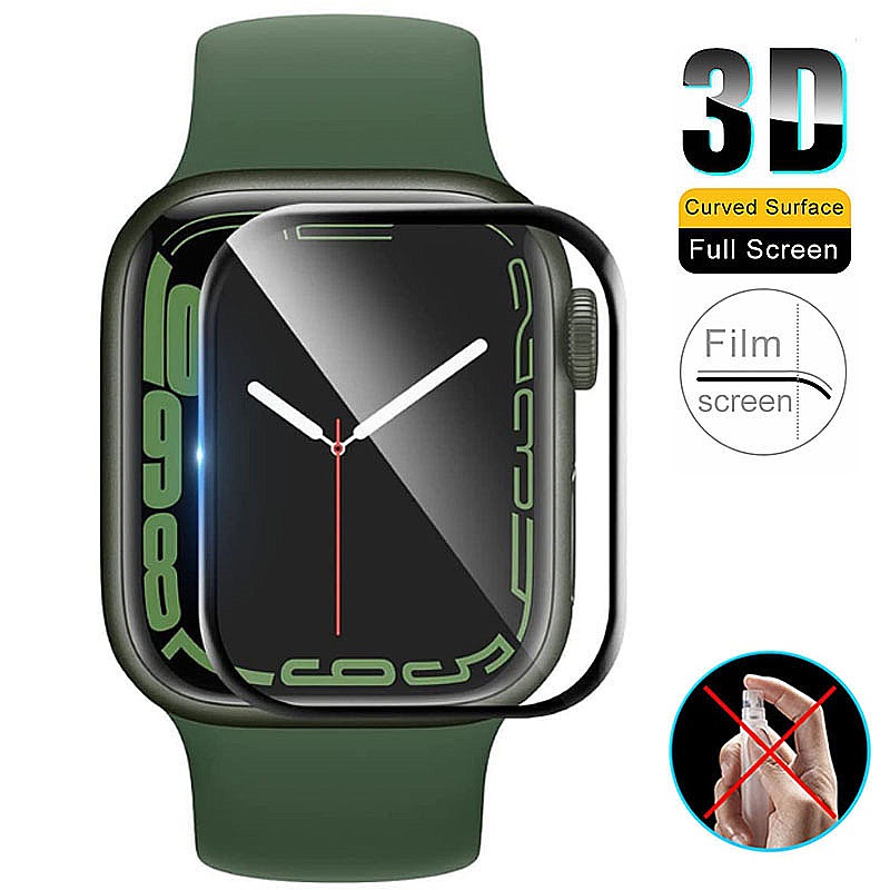 Miếng Dán Bảo Vệ Màn Hình Đồng Hồ Apple Watch Ultra 8 Series 7 6 SE 5 4 3 45mm 41mm 44mm 38mm 40m 42mm