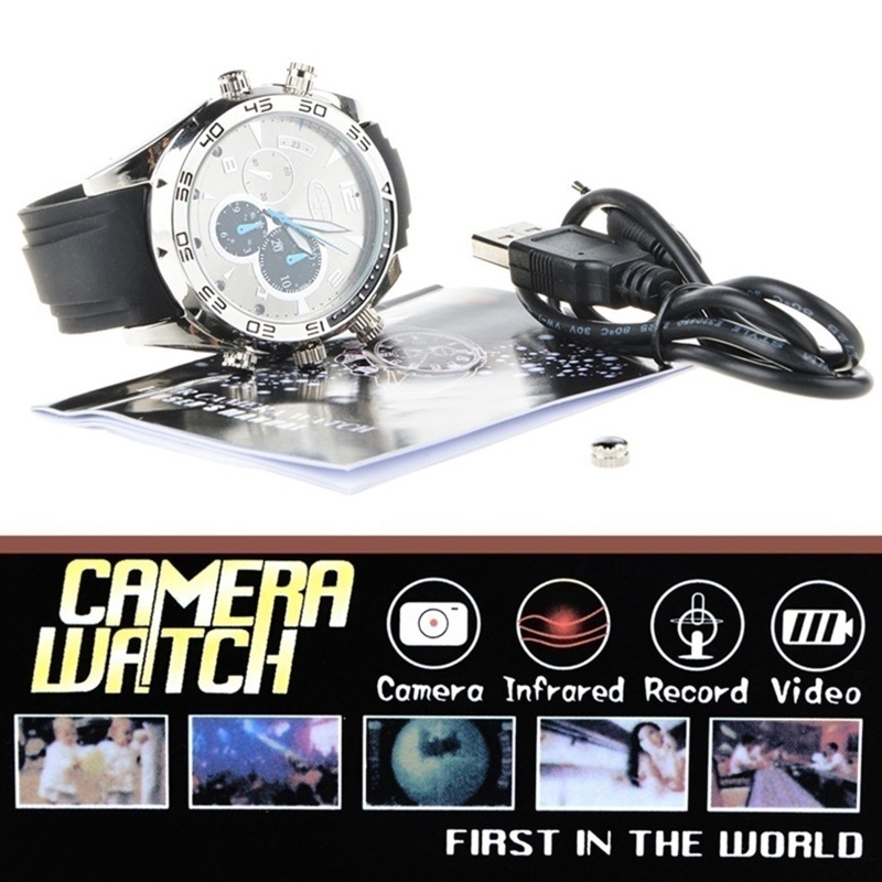 Đồng Hồ Thông Minh GODD Có Camera Không Dây Hỗ Trợ Tầm Nhìn Ban Đêm