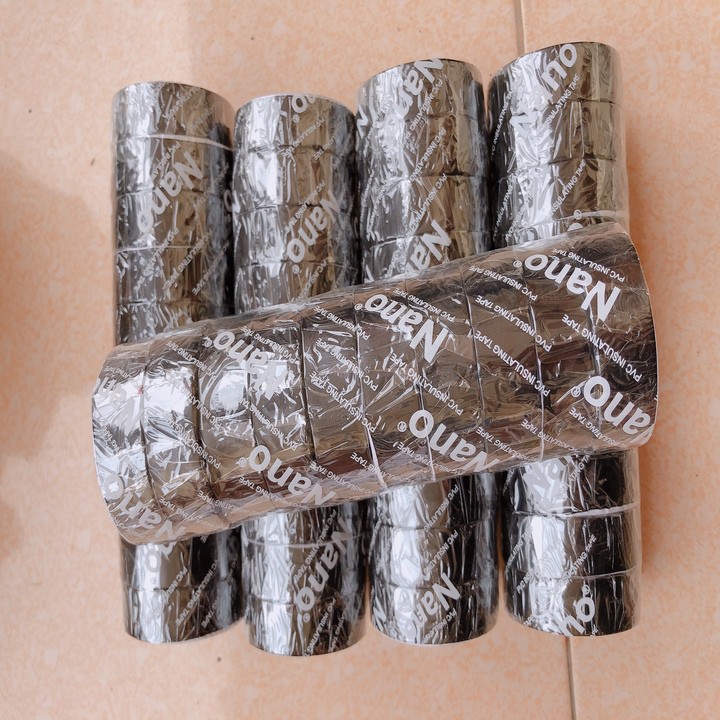 Băng dính đen Sỉ 10 cuộn