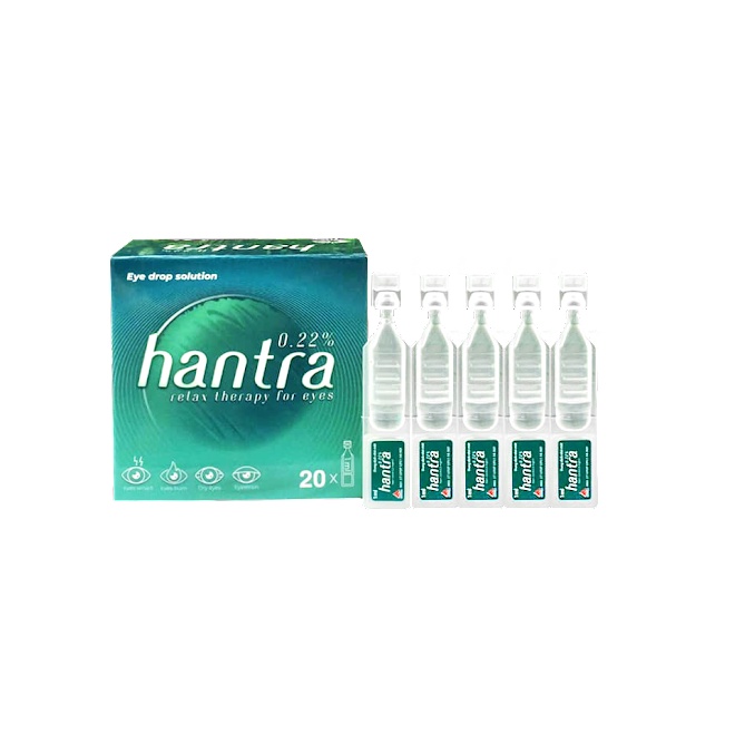 Dung Dịch Nhỏ Mắt HANTRA ( Hộp 20 tép 1ml)