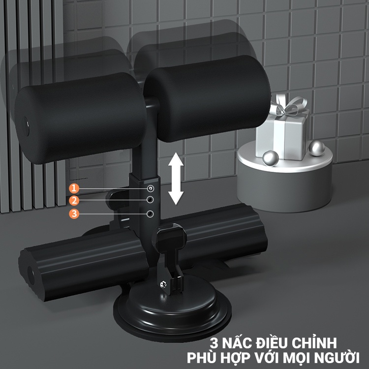 Dụng cụ tập bụng FITEZY hỗ trợ gập bụng giảm cân tại nhà dễ dàng giảm vòng eo