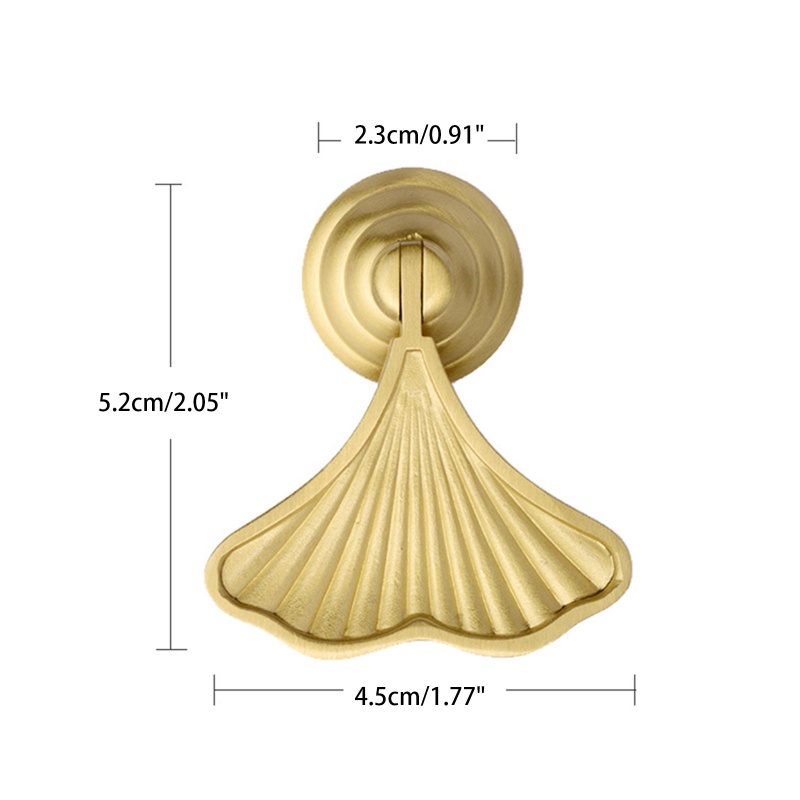 Tay Nắm Ngăn Kéo Tủ Bằng Đồng Thau