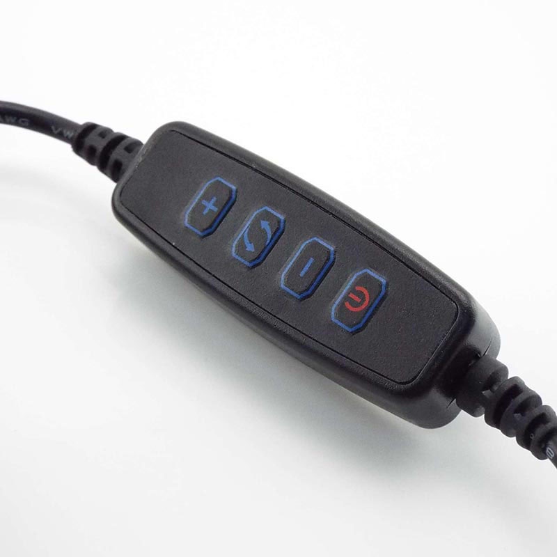 Đường dây cấp nguồn cổng usb 3 pin dc 5v led dimmer cáp mở rộng điều khiển màu bộ chuyển đổi công tắc cho bóng đèn led fvn