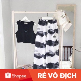 Quần Jogger Spun Loang Ombre Siêu Hot Hit