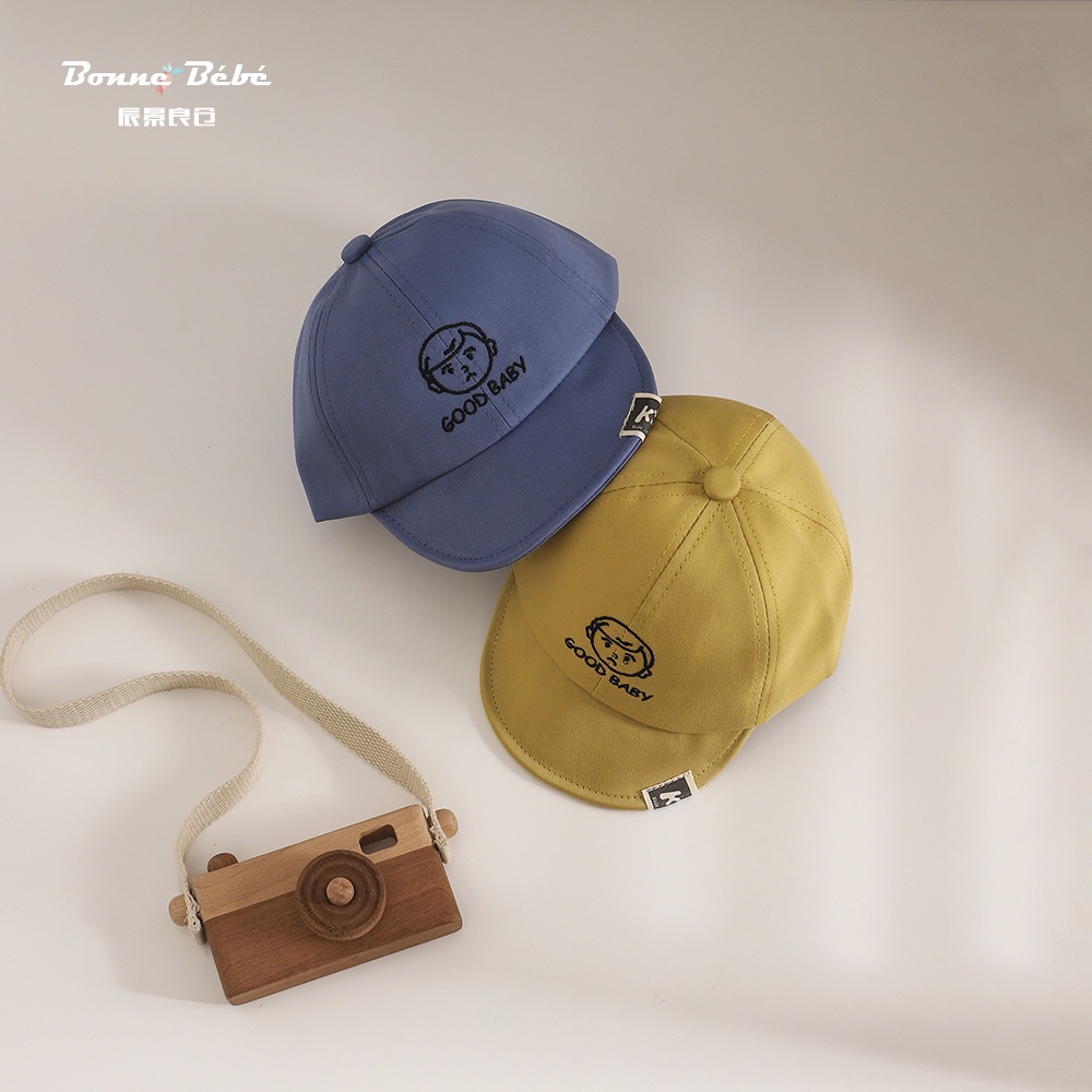 Nón Lưỡi Trai Mềm Thêu Họa Tiết Hoạt Hình Dành Cho Trẻ Em