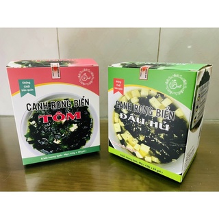Canh rong biển ăn liền - Hộp 40g  10 gói .