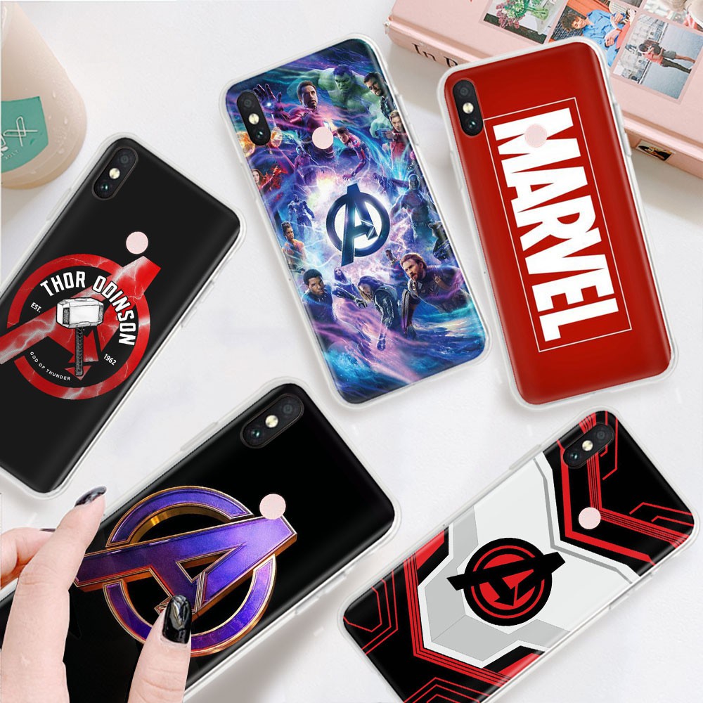 Ốp Điện Thoại Trong Suốt In Hình Avengers Cho Asus Zenfone 4 Selfie 3s Pro 3 Zoom Max Plus Pegasus 4s Tb7