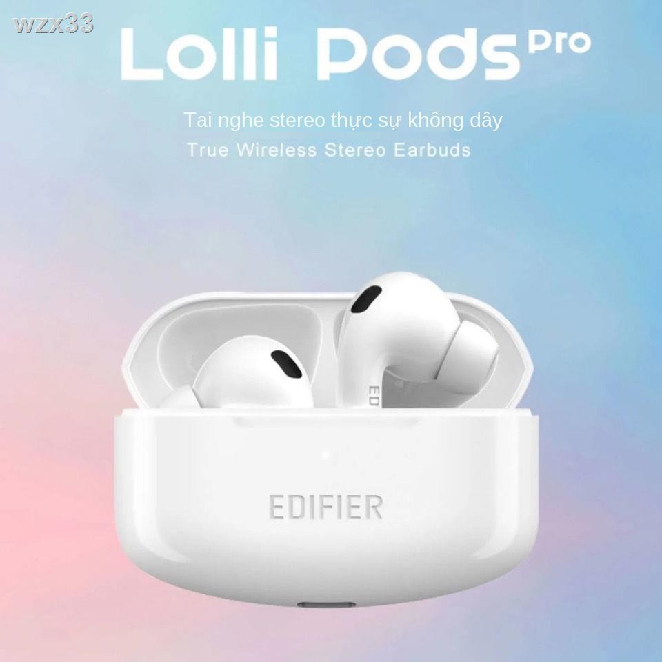 (gửi vỏ bảo vệ) Tai nghe Bluetooth không dây LolliPods Pro Edifier True Noise Chiến dịch khử tiếng ồn chủ động