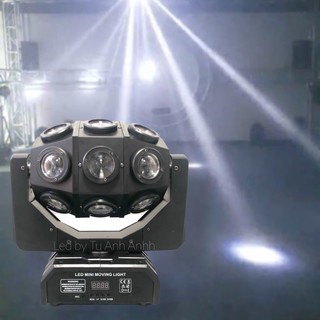 Đèn Moving 18 mắt đầu to Led + Laser