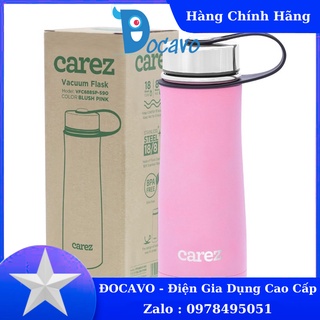 Bình giữ nhiệt thể thao CAREZ 590ML VFC688SP-590 - màu hồng Đocavo