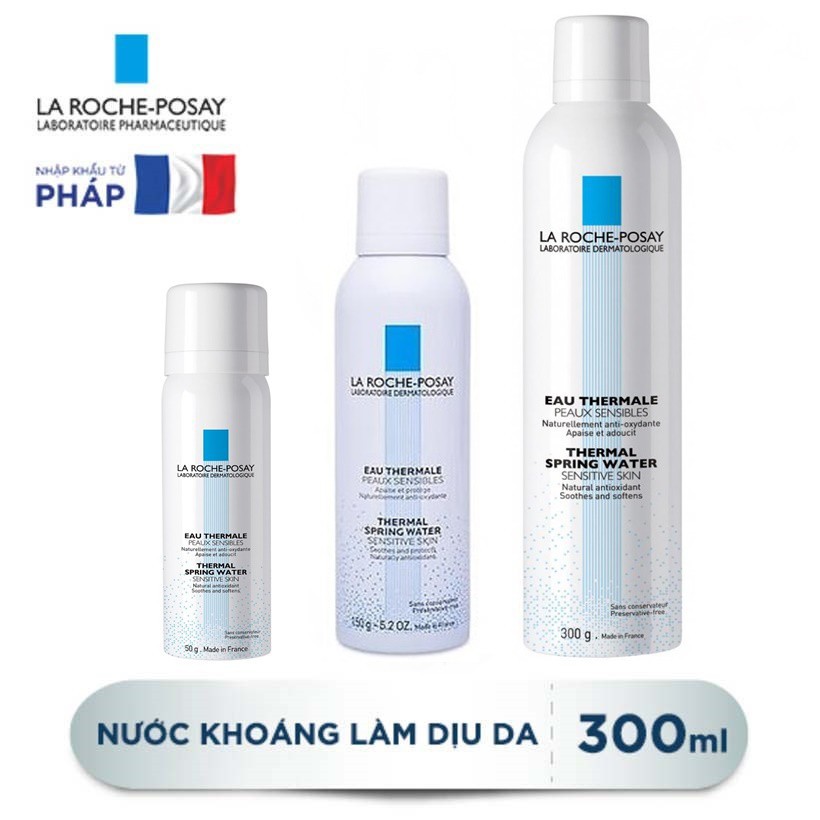 Xịt khoáng La Roche Posay giúp làm dịu và bảo vệ da - La Roche-Posay Thermal Spring Water 50ml