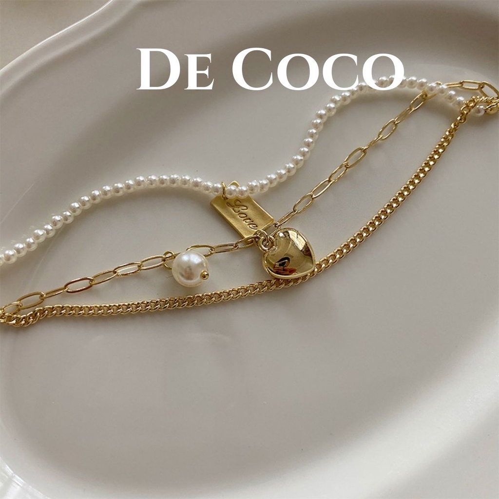 Vòng tay lắc tay Golden Belt De Coco decoco.accessories